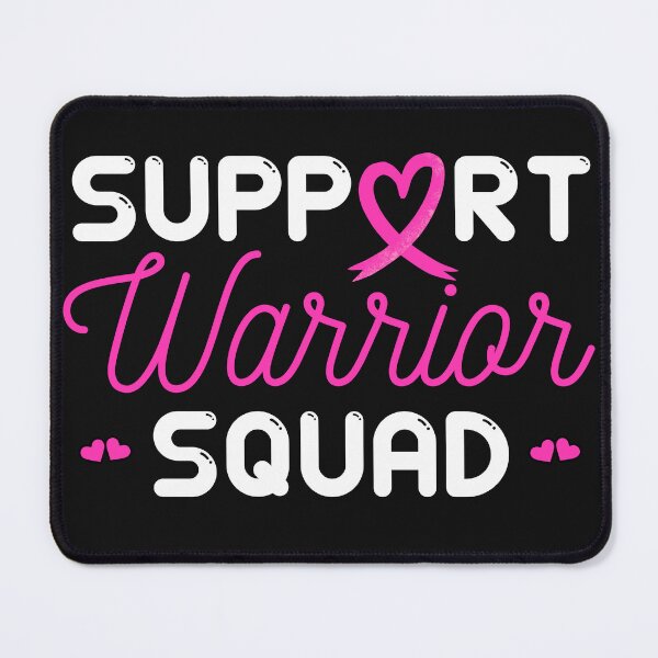 Item preview, Breast Cancer Support Warrior Squad Awareness Pink Ribbon  designed and sold by PuPPuB.