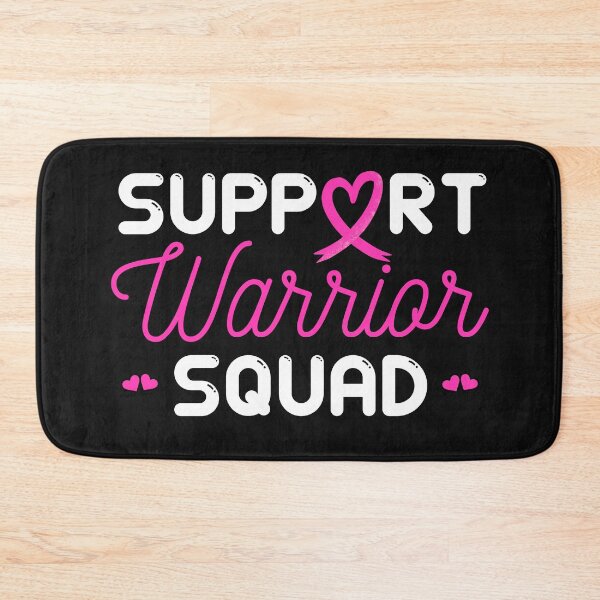 Item preview, Breast Cancer Support Warrior Squad Awareness Pink Ribbon  designed and sold by PuPPuB.
