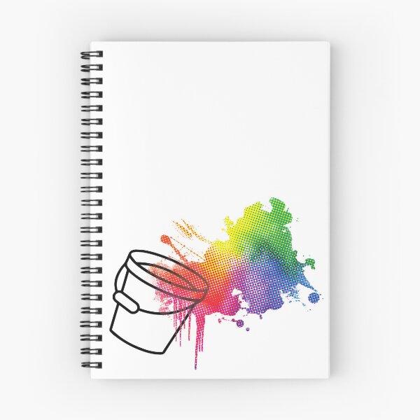 Item preview, Rainbow Paint Bucket designed and sold by amandartwork.