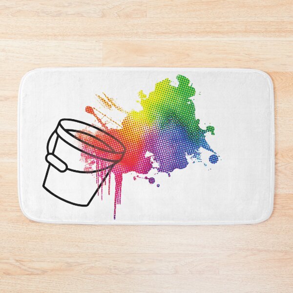 Item preview, Rainbow Paint Bucket designed and sold by amandartwork.