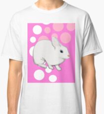 Osterhasen-Kaninchen-Rosa Classic T-Shirt