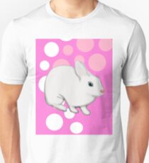 Osterhasen-Kaninchen-Rosa Unisex T-Shirt