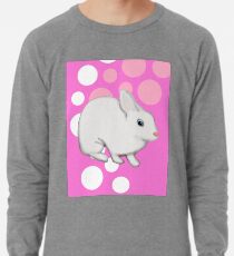 Osterhasen-Kaninchen-Rosa Leichtes Sweatshirt