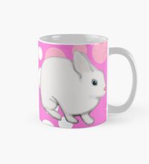 Osterhasen-Kaninchen-Rosa Tasse