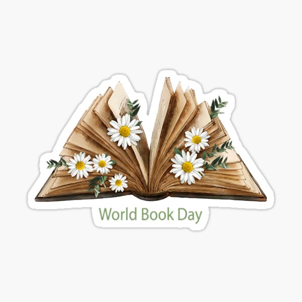 Item preview, World Book Day Flower  designed and sold by BrendaAbbo4819.