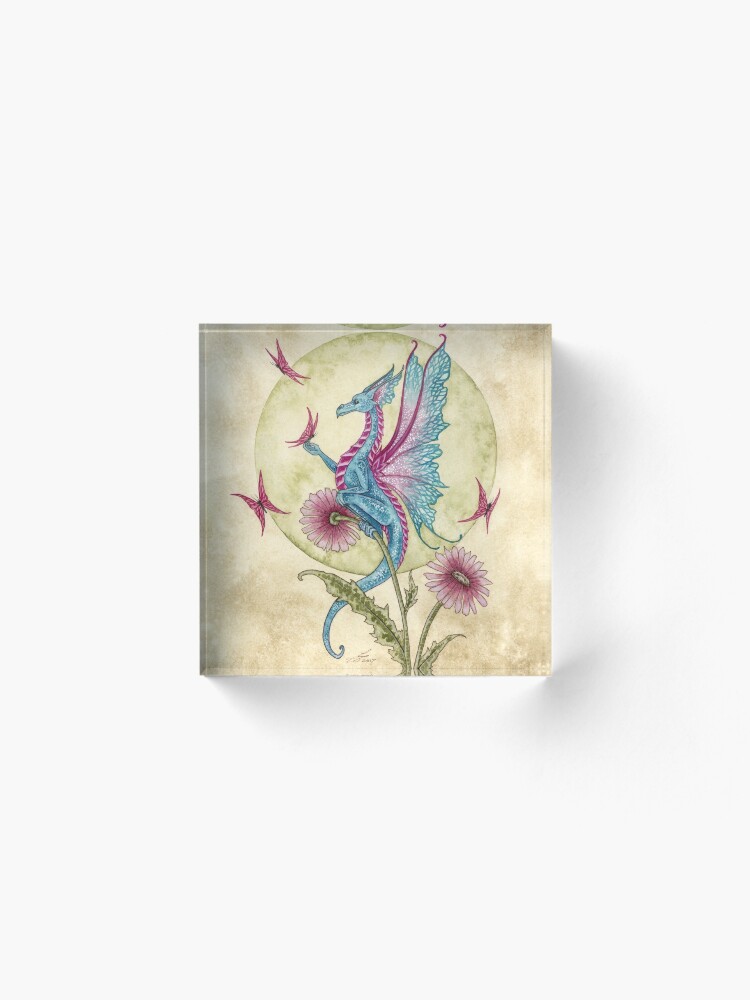 Alternate view of Butterfly Daydream Acrylic Block