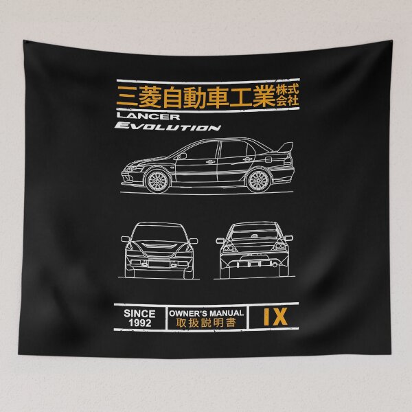Item preview, Gifts For Men Blueprint Of The Evolution Ix designed and sold by WendellHane1989.