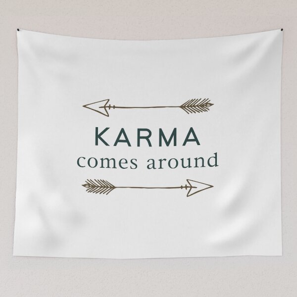 Item preview, Karma Comes Around designed and sold by jenniferzalzal.
