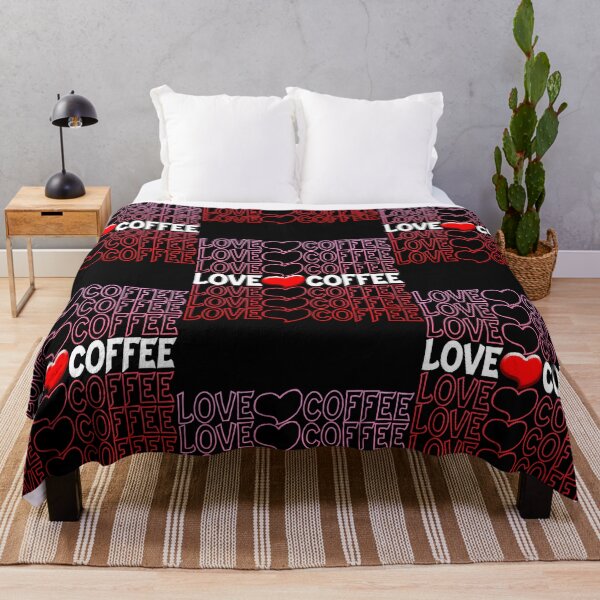 Item preview, Love Coffee Heart Repeat Text Red designed and sold by ErikaSingh4625.