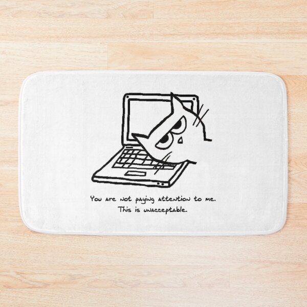 Item preview, Angry Cat and Computers designed and sold by SubaChock.