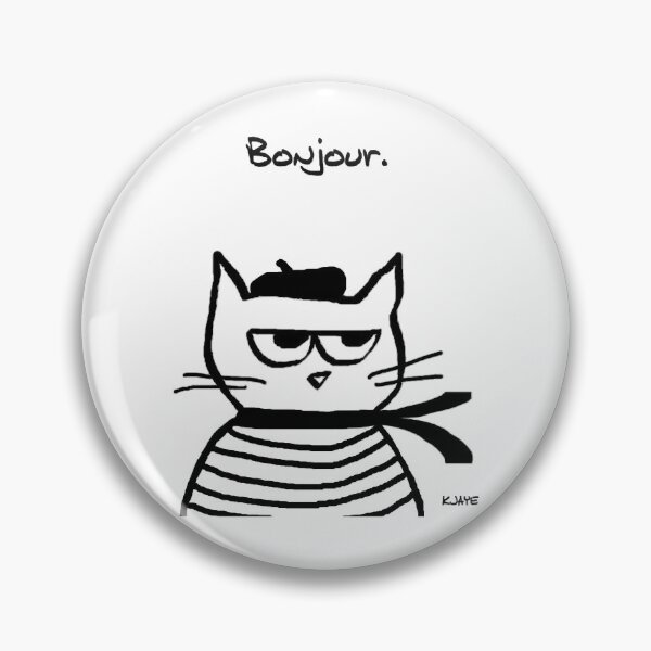 Aperçu de l'œuvre Angry Cat est terriblement français créée et vendue par SubaChock.