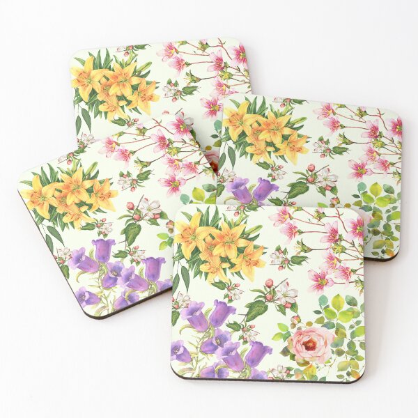 Item preview, Garden Paradise Blooming Flowers designed and sold by Windmill Wildflowers.
