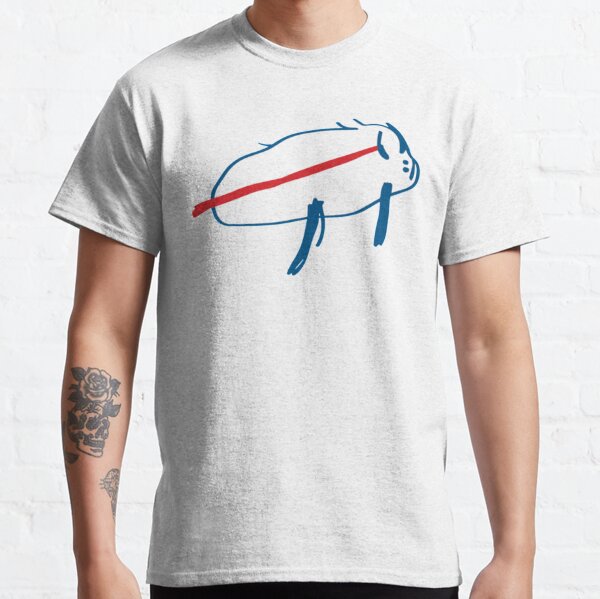 Buffalo Bills Player Josh Allen Potato Drawing Bills T-shirt Gift For Men  Women