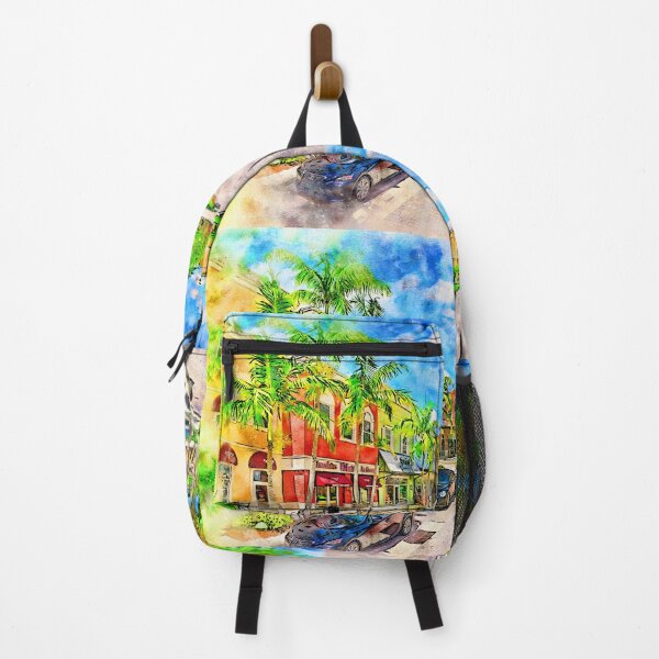 Item preview, Tradition Square in Port St. Lucie, Florida - pen and watercolor designed and sold by NickoPrints.