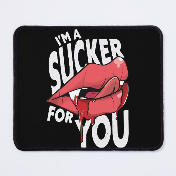 Item preview, Im a Sucker for You Funny Vampire Lips Halloween designed and sold by ErikaSingh4625.