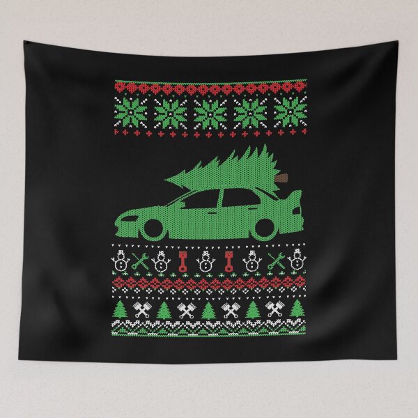 Item preview, Lover Gift Lancer Evo Evolution 7 8 9 Viii Vii Christmas Ugly Sweater designed and sold by WendellHane1989.