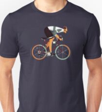 Weinlese-Radfahrer-Laufen - Athlet Tour de France Slim Fit T-Shirt