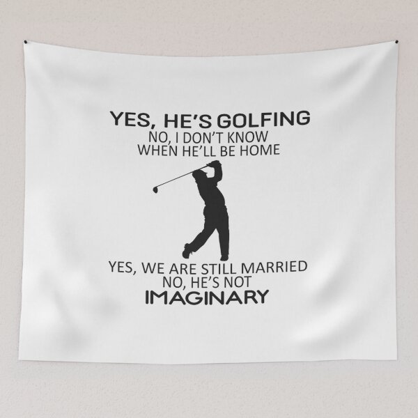 Item preview, Yes Hes Golfing designed and sold by ManhHao.