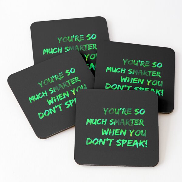 Item preview, Youre so much smarter when you dont speak designed and sold by ManhHao.