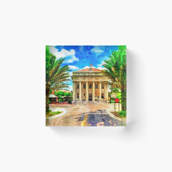 Item preview, Hippodrome State Theatre in Gainesville, Florida - digital painting designed and sold by NickoPrints.