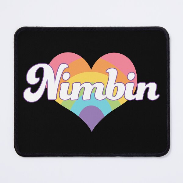 Item preview, Love Nimbin - Australia - Rainbow Heart Nimbin, near Byron Bay designed and sold by Jazznote.