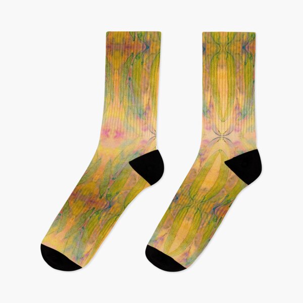 Item preview, Eucalyptus Euphoria Orange Hues Eco Print designed and sold by SpiritGifts.