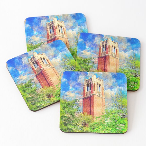 Item preview, Century Tower of the University of Florida campus in Gainesville, Florida - digital painting designed and sold by NickoPrints.