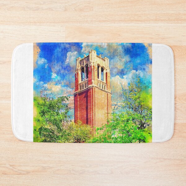 Item preview, Century Tower of the University of Florida campus in Gainesville, Florida - digital painting designed and sold by NickoPrints.