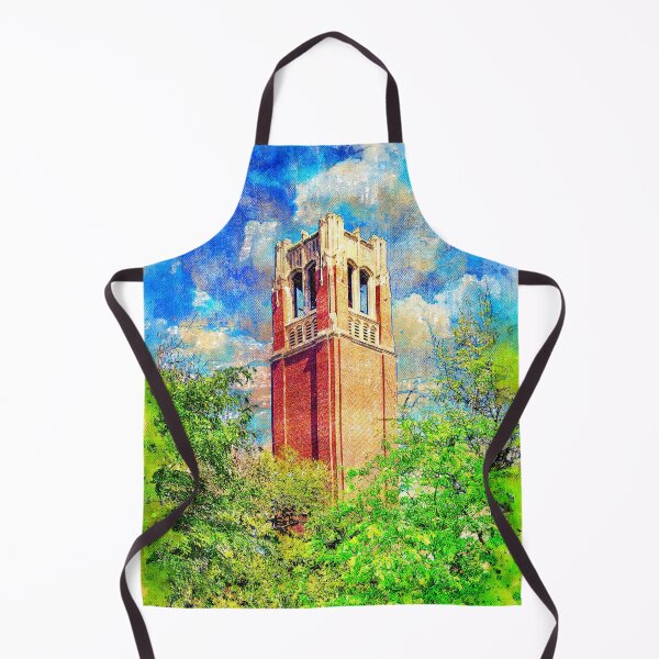 Item preview, Century Tower of the University of Florida campus in Gainesville, Florida - digital painting designed and sold by NickoPrints.