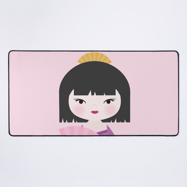 Item preview, Japanese Kokeshi Doll Purple designed and sold by StudioShine.