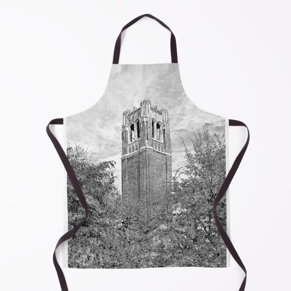 Item preview, Century Tower of the University of Florida campus in Gainesville, Florida - pencil sketch designed and sold by NickoPrints.