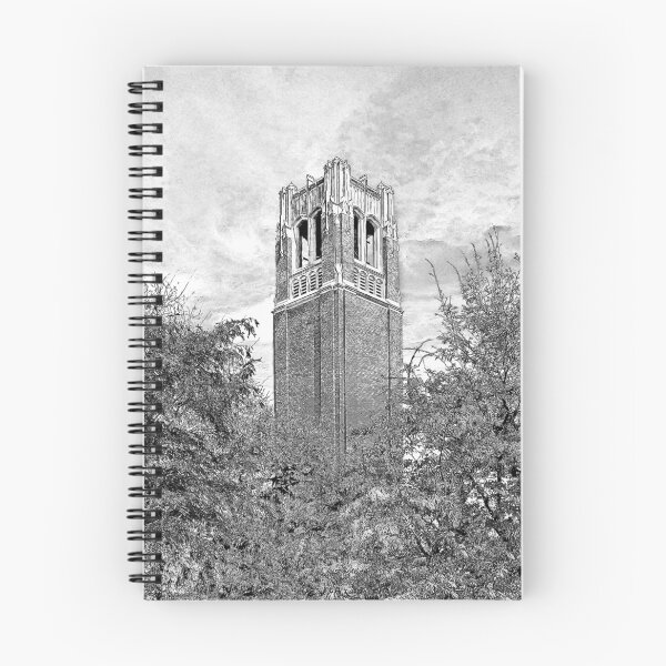 Item preview, Century Tower of the University of Florida campus in Gainesville, Florida - pencil sketch designed and sold by NickoPrints.