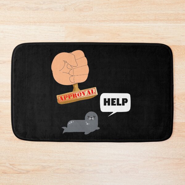 Item preview, SEAL OF APPROVAL designed and sold by DomGDesign.