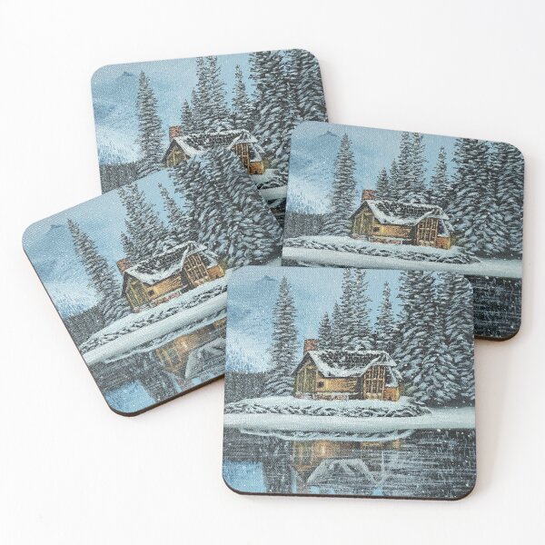 Item preview, Cabin in the Snow designed and sold by nadsartpage.