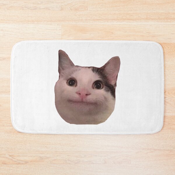 Item preview, Smiling cat beluga   designed and sold by EdieWoolfIllo.