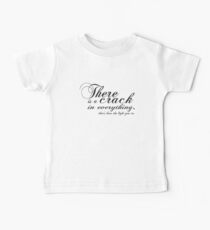 there is a crack Baby T-Shirt