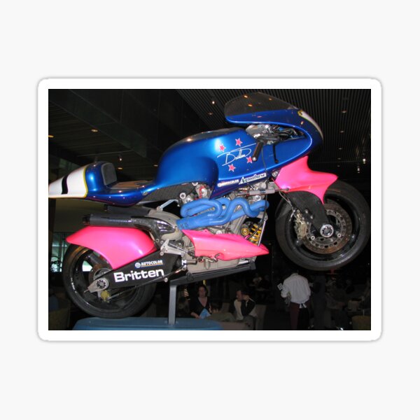 Britten Race Motorcycle Sticker