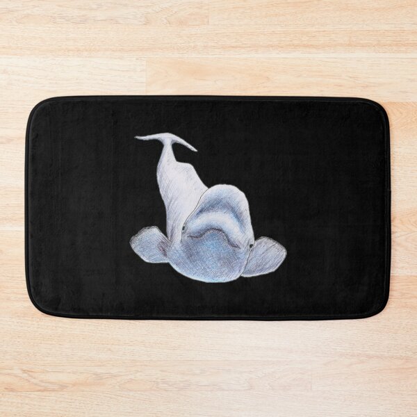 Item preview, Beluga Whale Scribble   designed and sold by EdieWoolfIllo.