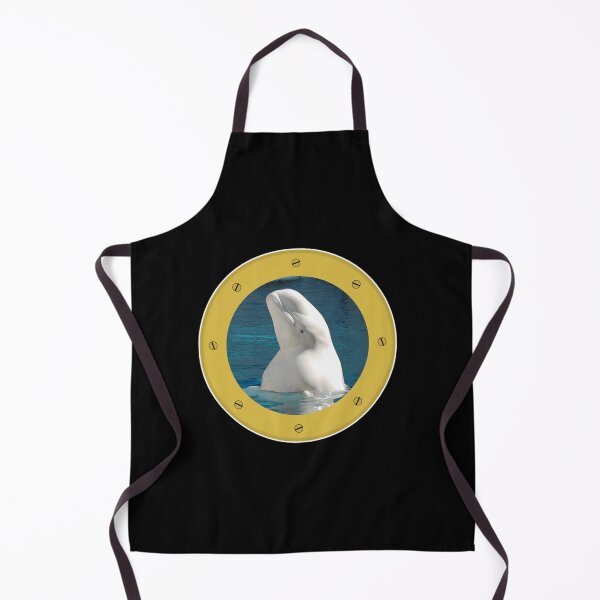 Item preview, Beluga Whale Ships Port Hole View   designed and sold by EdieWoolfIllo.