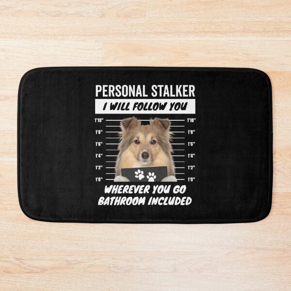 Item preview, Personal Stalker Dog – Shetland Sheepdog designed and sold by More Cute Dogs.