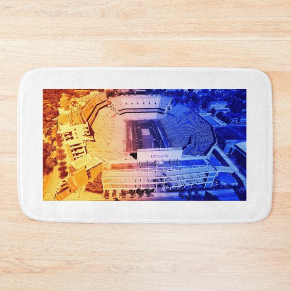 Item preview, Aerial of the Ben Hill Griffin Stadium in Gainesville, Florida - orange and blue designed and sold by NickoPrints.