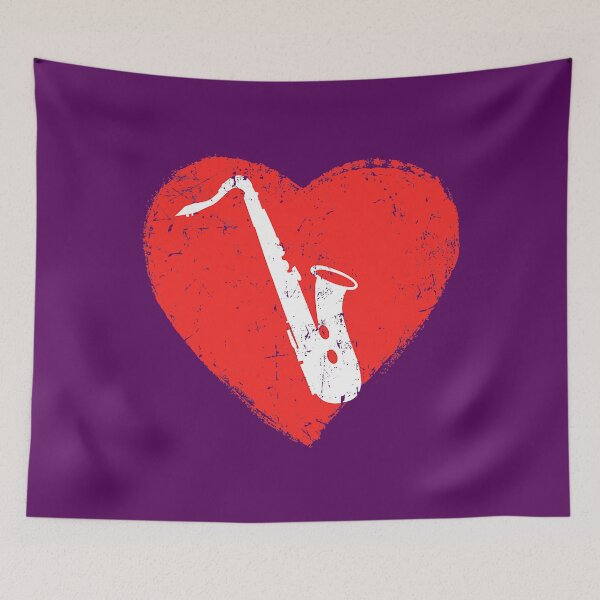 Item preview, Marching Band Shirt  Love Saxaphone Heart designed and sold by SalimaYoshido.