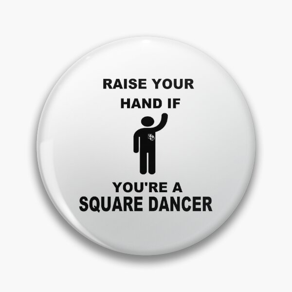 Item preview, Raise Hand BLK designed and sold by Square Dancing Gifts & Merchandise.