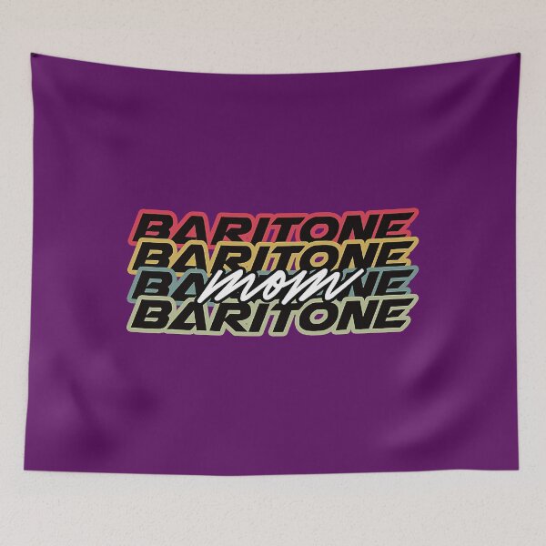 Item preview, Baritone Band Mom Shirt, Band Mama designed and sold by SalimaYoshido.