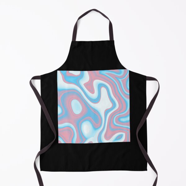Aperçu de l'œuvre Transgender Pride Gradient Swirled Couleurs Top mousseline créée et vendue par rohnerxulesh.