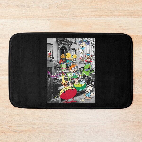 Item preview, Nickelodeon Classic Nicktoons Hanging On Stoop designed and sold by SalimaYoshido.