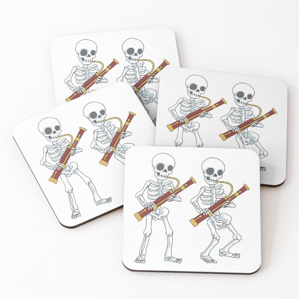 Item preview, Skeleton Bassoon Tshirt Band Player Bassoonist designed and sold by SalimaYoshido.