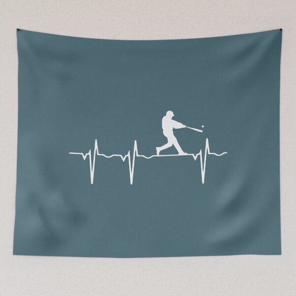Item preview, Baseball Heartbeat designed and sold by CadiLu.