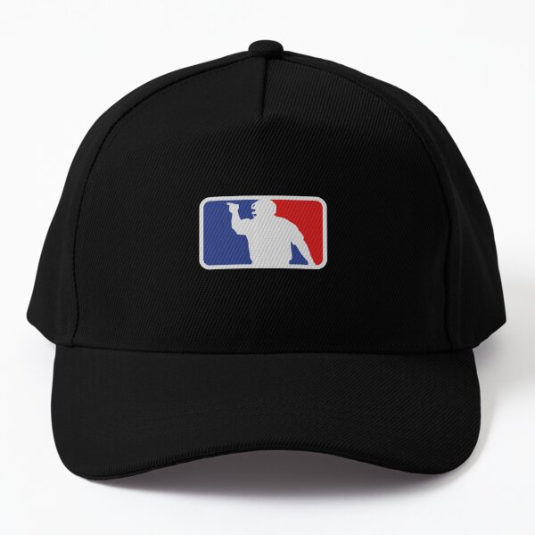 MLB Umpire Baseball Logo Black & White New Era