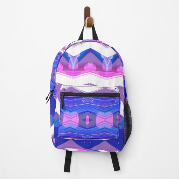 Item preview, Blue and pink chevron pattern  designed and sold by BlackAlchemy2.